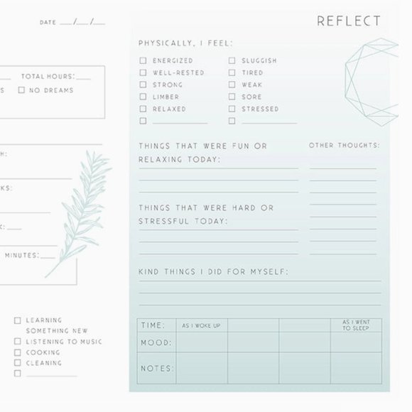 Self Care Reflection Journal - Picture 6 of 6